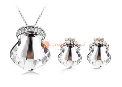 Rhodium Plated | Fashion Pendant Sets